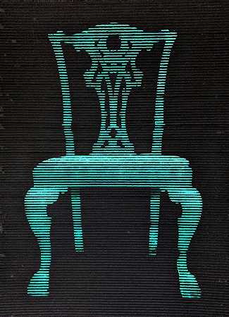 Chippendale椅子（2021年） by Hugh Buchanan