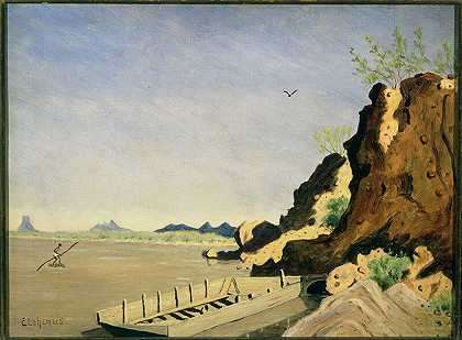 亚利桑那州尤马（1890） by Louis Michel Eilshemius