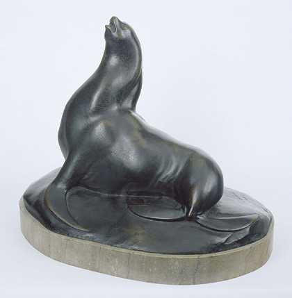 海狮（1917） by Gaston Lachaise