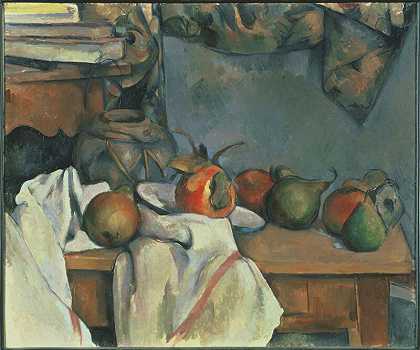 石榴梨姜锅（1893） by Paul Cézanne