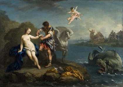 英仙座释放仙女座（17世纪30年代末） by Jacopo Amigoni
