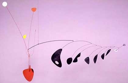 捕龙虾器和鱼尾的研究（1937-1938） by Alexander Calder