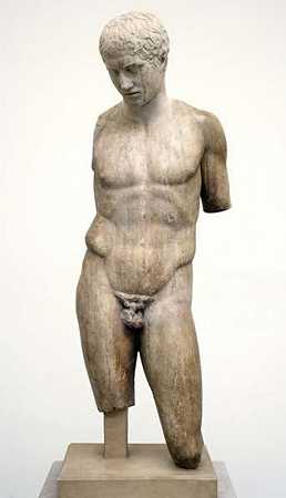 裸体男性（约100欧洲央行-100欧洲央行） by Roman; Greek