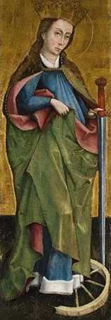 亚历山大的圣凯瑟琳（约1460年） by German
