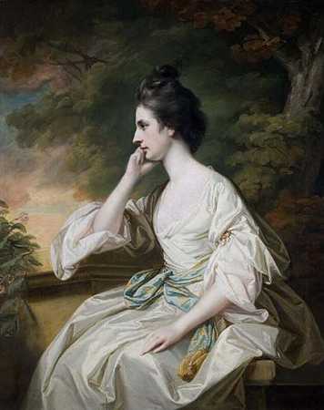 安妮·达顿小姐肖像（18世纪中期） by Francis Cotes