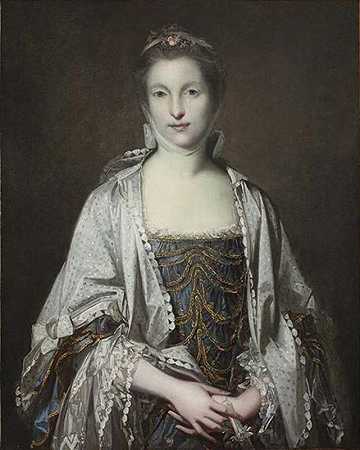 一位女士的肖像（18世纪晚期） by Joshua Reynolds