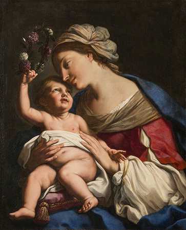 处女与孩子（1663） by Elisabetta Sirani