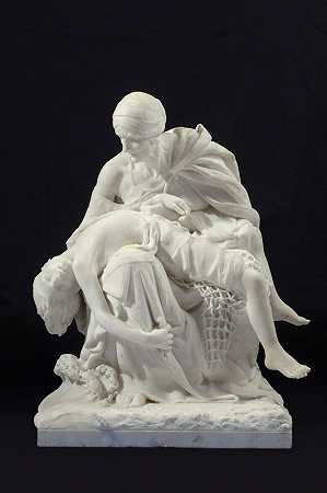 风暴过后（约1876年） by Sarah Bernhardt