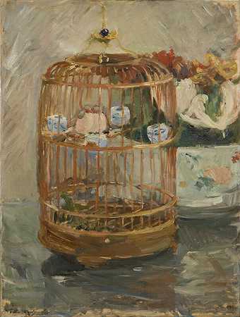 笼子（1885） by Berthe Morisot