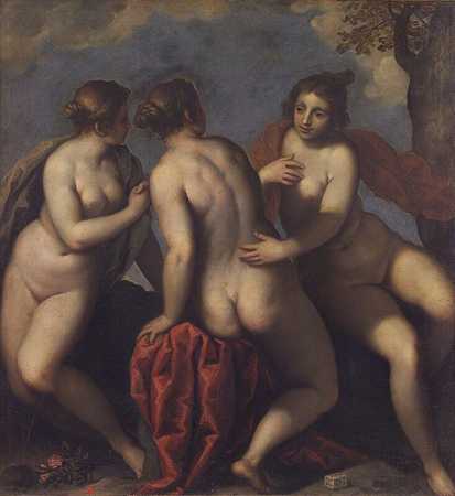 三恩（16世纪） by Jacopo Palma il Giovane