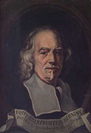 吉安·洛伦佐·贝尔尼尼肖像（1692） by Giuseppe Ghezzi