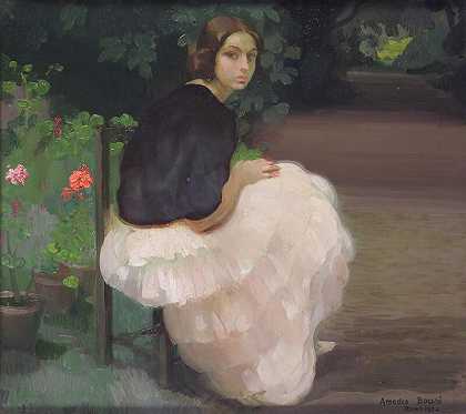 肖像画（1924） by Amedeo Bocchi