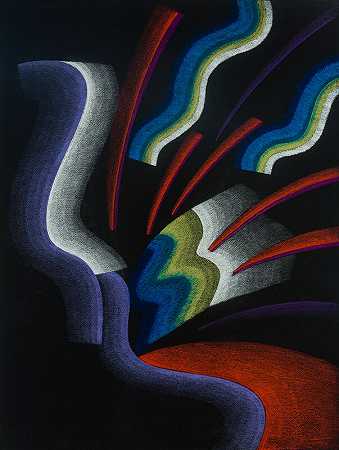 颜色抽象（n.d.） by Winold Reiss