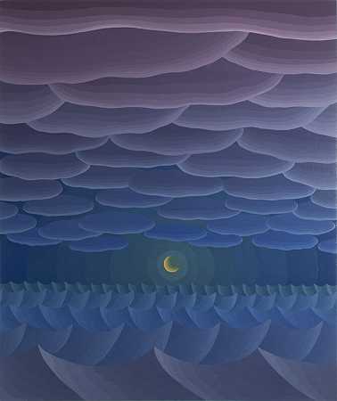 新月光谱云（2021年） by Amy Lincoln