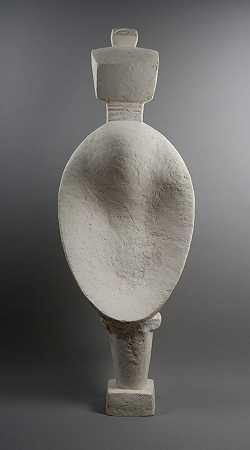 女厨师（1927年） by Alberto Giacometti