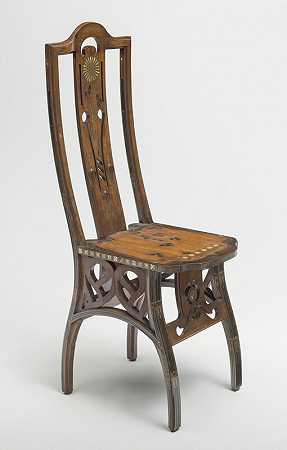 躺椅（椅子）（约1898年） by Eugenio Quarti