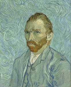 自画像（1889） by Vincent van Gogh