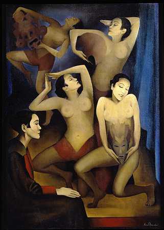 Takka Takka，平面作品tanzt（1926年） by Ernest Neuschul