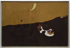 风景（兔子）（1927） by Joan Miró