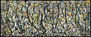 壁画（1943） by Jackson Pollock