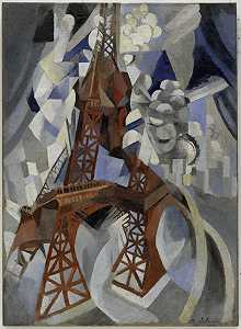 《红色之旅》（1911-1912） by Robert Delaunay