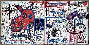 那不勒斯男子（1982） by Jean-Michel Basquiat