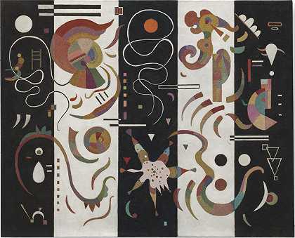 条纹（条纹）（1934） by Wassily Kandinsky