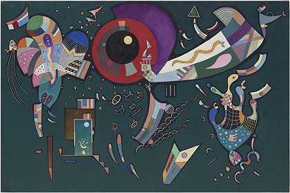 环形（1940） by Wassily Kandinsky