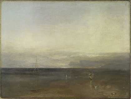 《晚星》（1830） by J. M. W. Turner