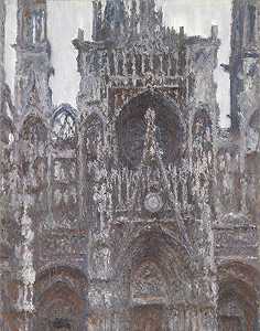 大门，布朗的和谐（1892-1894） by Claude Monet