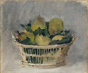梨篮（1882） by Édouard Manet