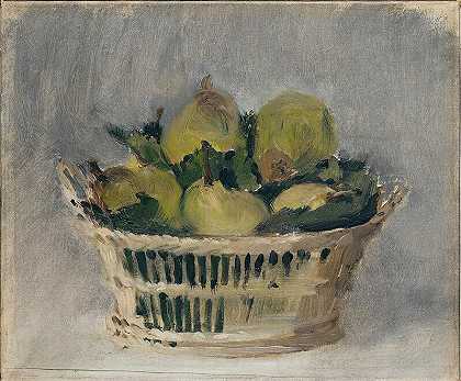 梨篮（1882） by Édouard Manet