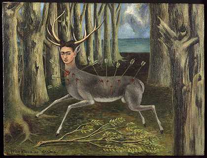 维纳迪塔（小鹿）（1946） by Frida Kahlo