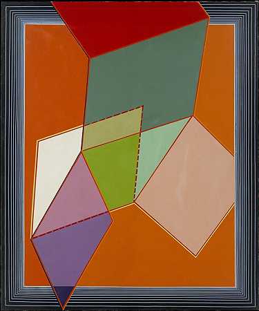 六边形物体的变化（1967） by Al Loving