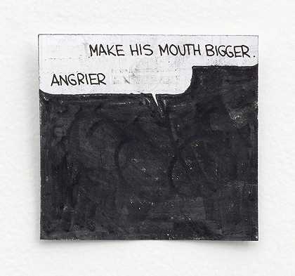 让他的嘴更大，更愤怒（2015） by Tony Lewis