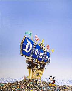 迪士尼乐园标志-该死（2021年） by Jeff Gillette