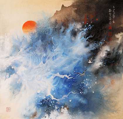 东方红日的升起（2020年） by Wu Deng Yi