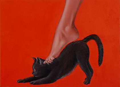 毛茸茸的猫咪高跟鞋（2021年） by HSIAO Yi-Mei