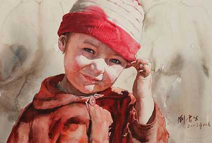 《穿红衣服的孩子》（2007） by Yun-Sheng LIU