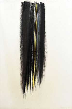 P1960-155（1960） by Hans Hartung