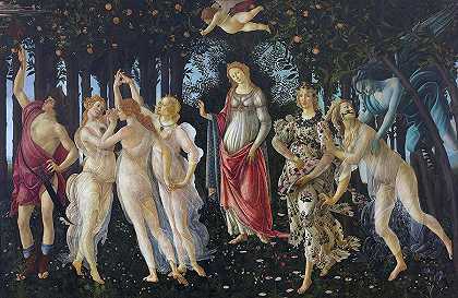 春天`Spring by Sandro Botticelli