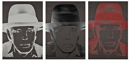 \\“Joseph Beuys\\（1980） by Andy Warhol