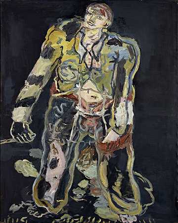 叛军（1965年） by Georg Baselitz