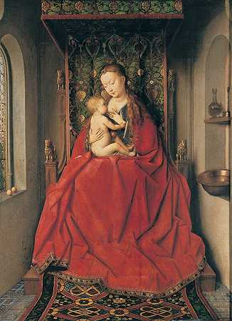 卢卡·麦当娜（约1437/1438） by Jan van Eyck