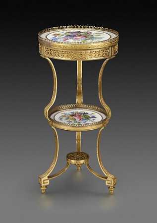 三脚架桌（约1783年） by Sèvres Porcelain Manufactory