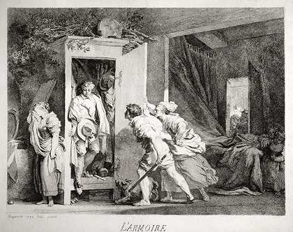 L\’Armoire（壁橱）（1778） by Jean-Honoré Fragonard