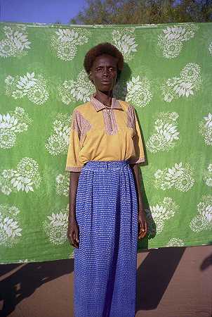RLW-141-32，肖像，朱巴，赤道州，苏丹（2002年）（2006年） by Richard Lokiden Wani