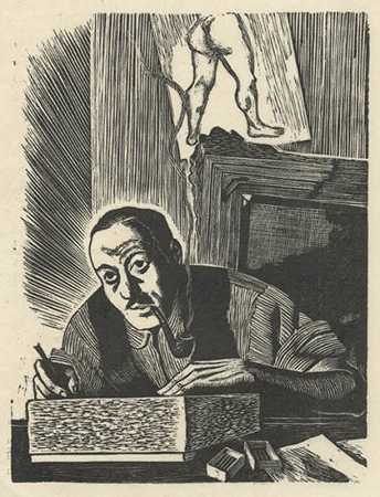 自画像[1]（1940） by Bernard Brussel-Smith