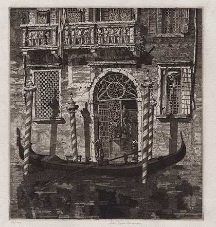 安吉洛宫（意大利威尼斯）（1931年） by John Taylor Arms