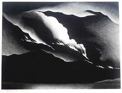 森林之死（1937） by Paul Landacre